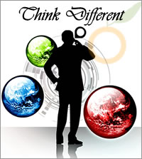 Think Differnet - Orange Asmara